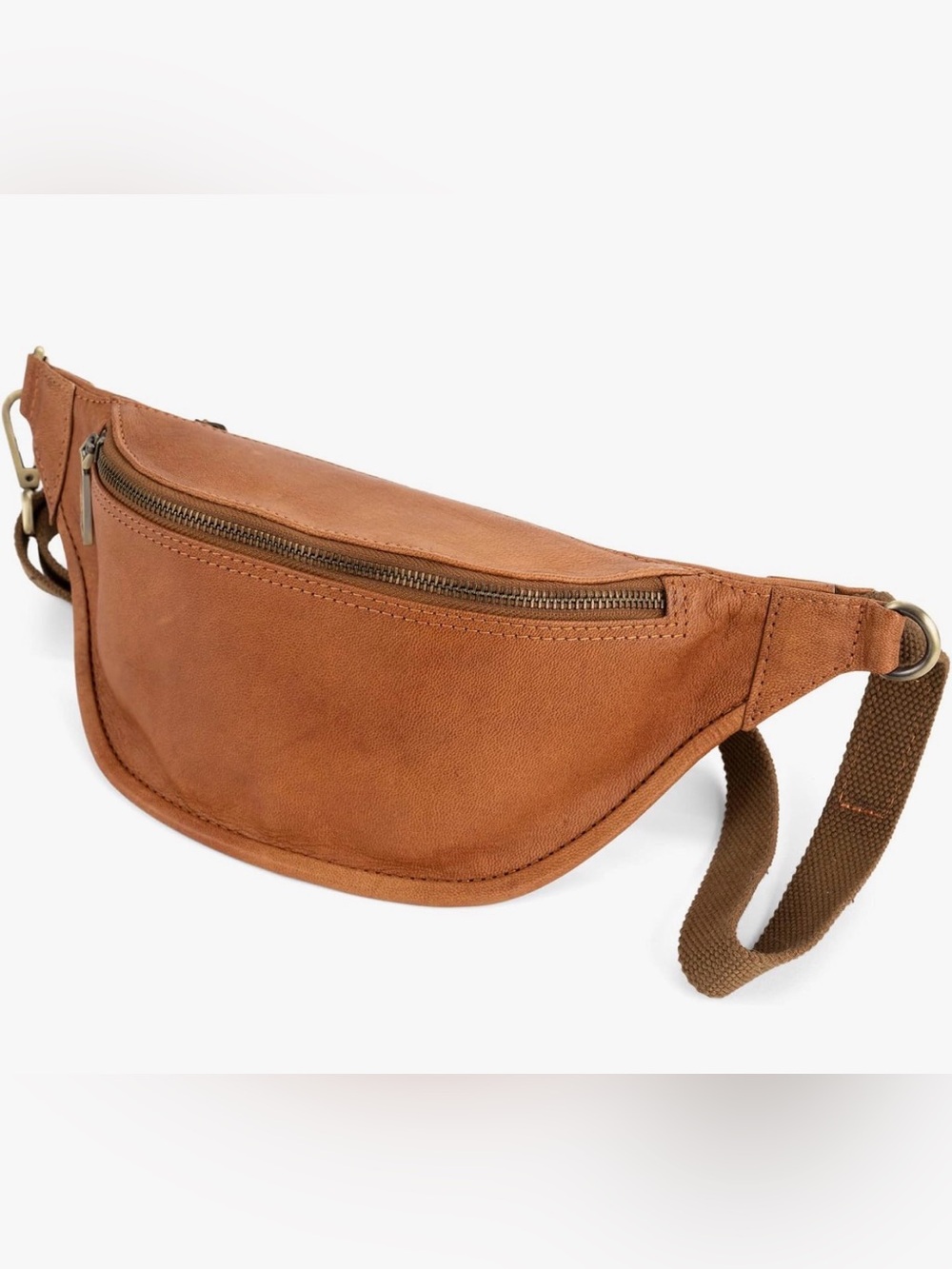 Berliner Bags Vintage Full Grain Leather Crossbody Fanny Pack Kai - HARD TO FIND
